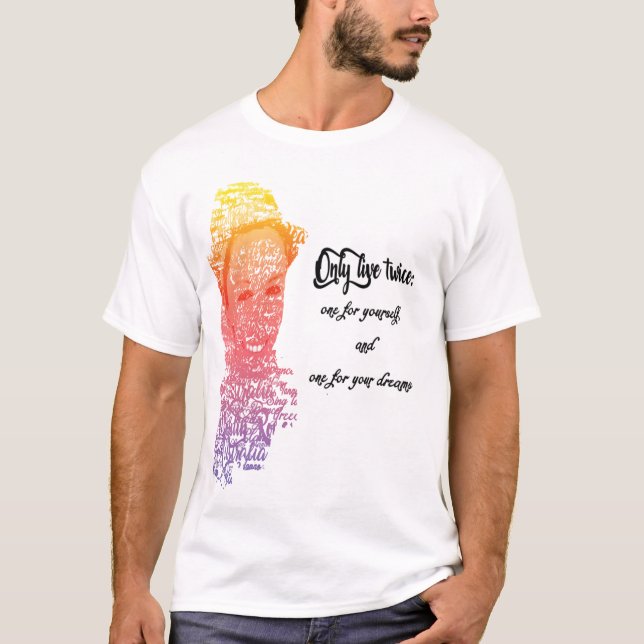 you only live twice t shirt (Framsida)