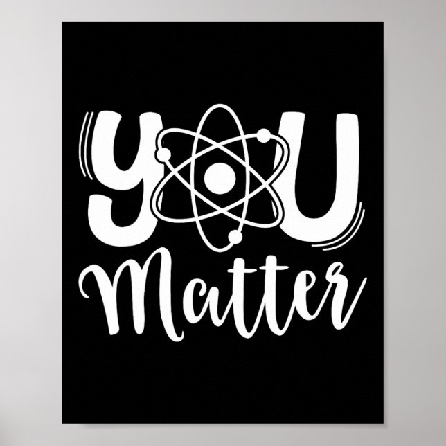 You Problem Science Teacher Chemistry Biology Kind Poster (Framsidan)