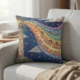 You Radiate Kindness Photo Throw Pillow Kudde