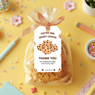 You’re One Smart Cookie Teacher Appreciation Presentetikett