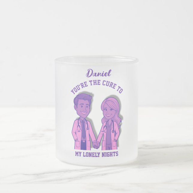 You’re the cure to my lonely nights doctor MD Frostad Glasmugg (Center)