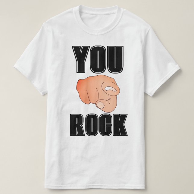 YOU ROCK T SHIRT (Design framsida)