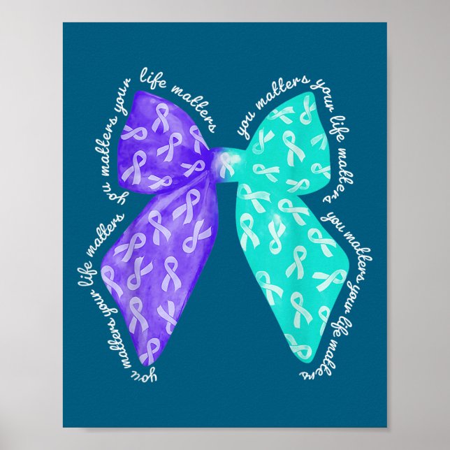 You S Your Life S Suicide Prevention Awareness  Poster (Framsidan)