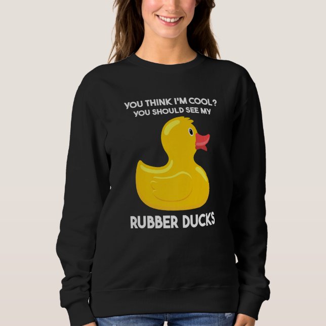 you should see my rubber ducks rubber duck t shirt (Framsida)