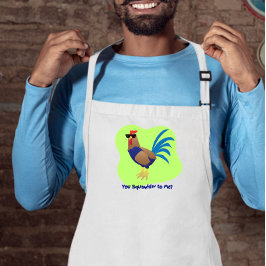 You Squawking to  Me Förkläde