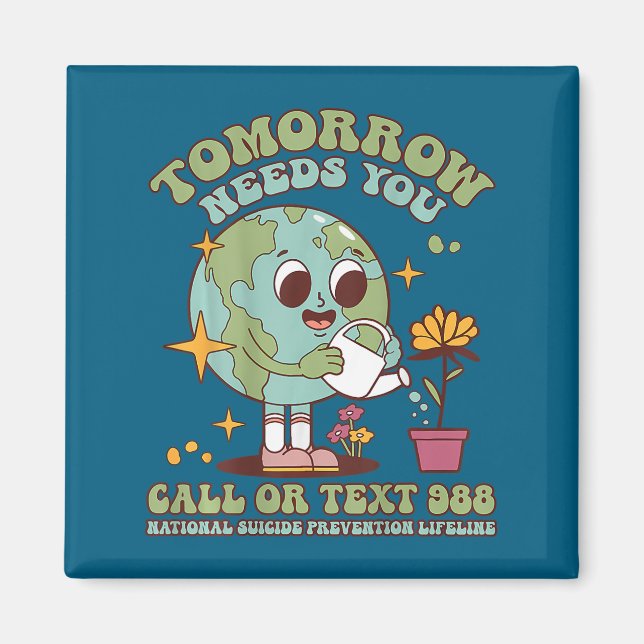 You Suicide Awareness Mental Health S  Magnet (Framsidan)