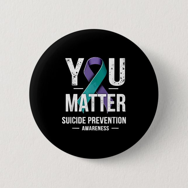 You Suicide Prevention Awareness  Knapp (Framsida)