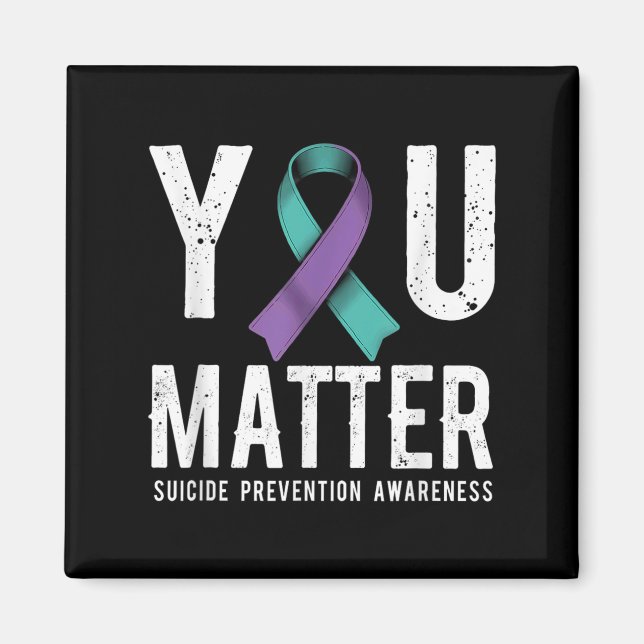 You Suicide Prevention Awareness  Magnet (Framsidan)