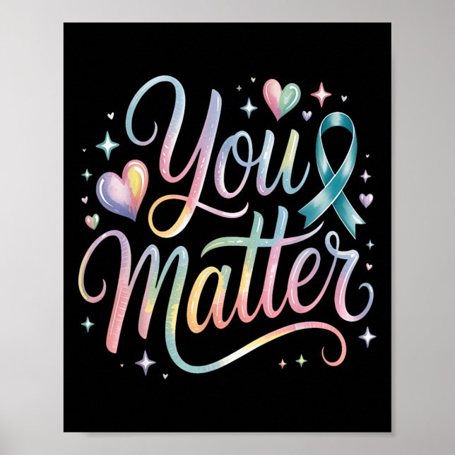 You Suicide Prevention Awareness  Poster (Framsidan)