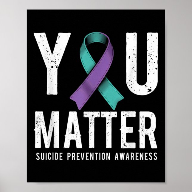You Suicide Prevention Awareness  Poster (Framsidan)