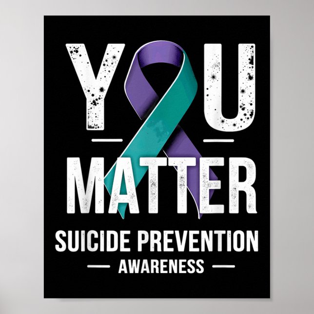 You Suicide Prevention Awareness  Poster (Framsidan)