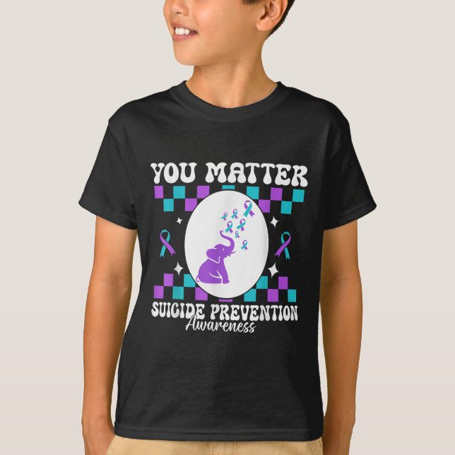 You Suicide Prevention Awareness Women  T Shirt (Framsida)