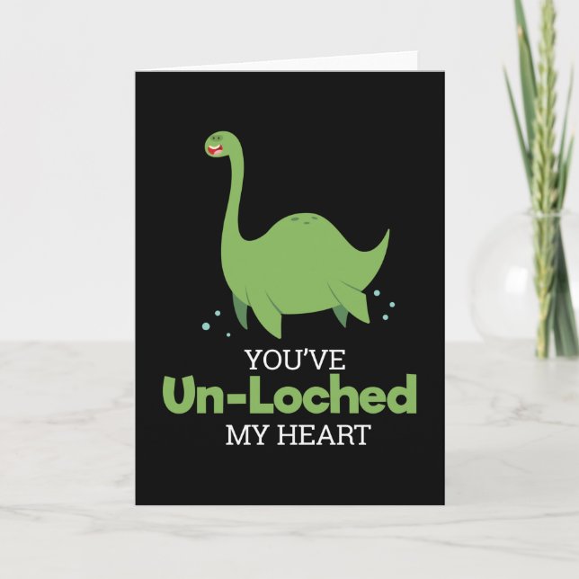 You ve UnLoched Loch Ness Nessy Kort (Framsida)
