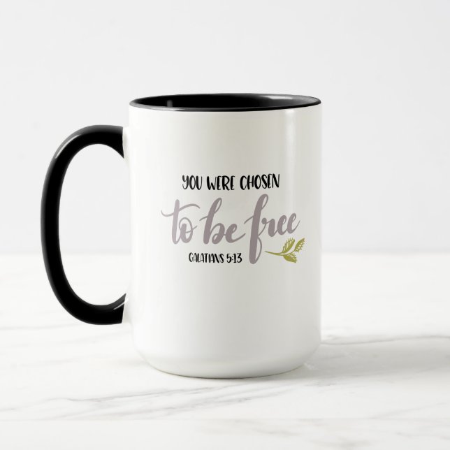 You Were Chosen to Be Free –  Mugg (Vänster)