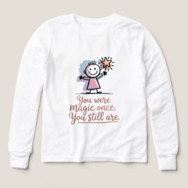 You Were Magic Once Kids Polo | Cute Doodle Art | T Shirt