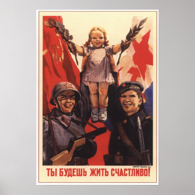 You Will Have a Happy Life Poster (Framsidan)