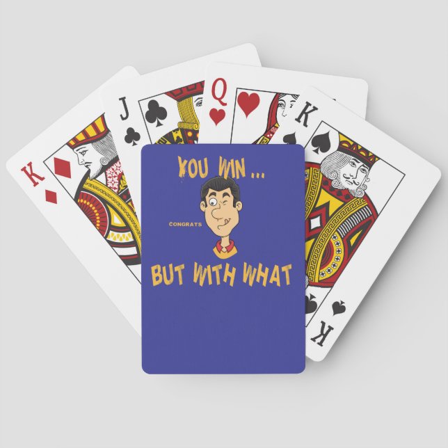 You Win... But With What? Casinokort (Baksidan)