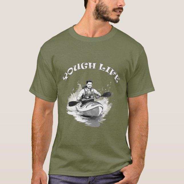 Yough Life Kayak T Shirt (Framsida)