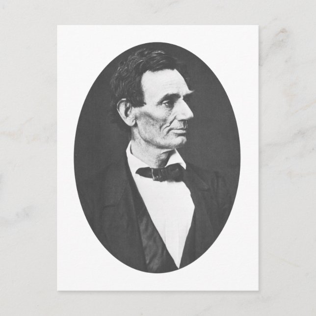Young Abraham Lincoln Vykort (Framsida)