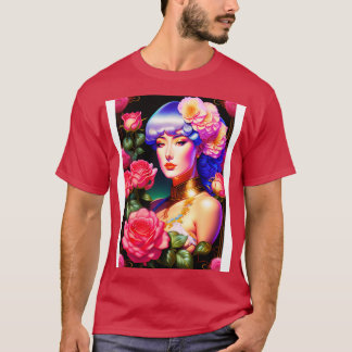 Young Agatha Christie Retro Art T Shirt