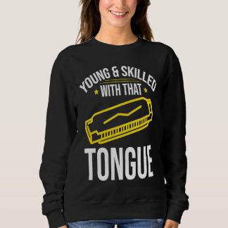 Young and Skilles Harmonica Player T Shirt