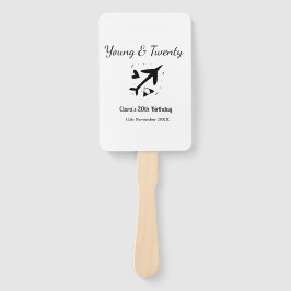 Young and twenty adventure happy birthday add name