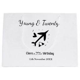 Young and twenty adventure happy birthday add name