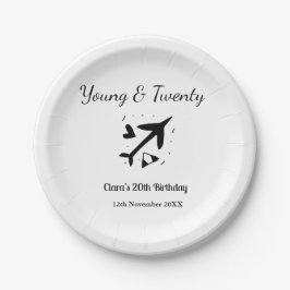 Young and twenty adventure happy birthday add name