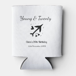 Young and twenty adventure happy birthday add name