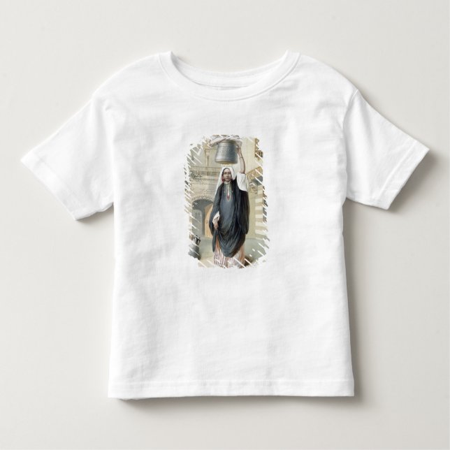 Young Arab Girl återvänder från Hammam i Kairo T-shirt (Framsida)