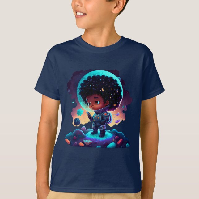 Young astronaut t shirt (Framsida)