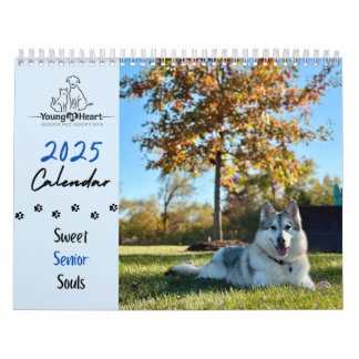 Young at Heart 2025 Calendar - Sweet Senior Souls Kalender