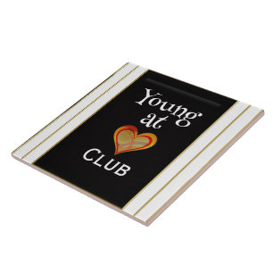 Young at Heart Club Keramisk Kakel