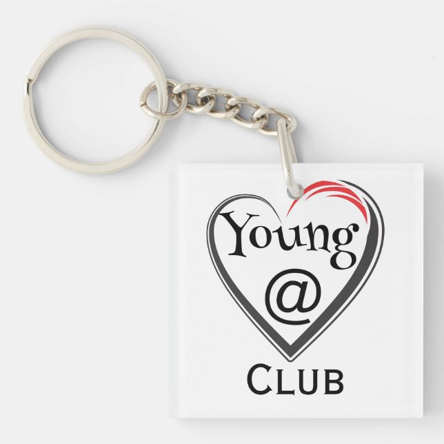 Young at Heart Club Keychain (Framsidan)