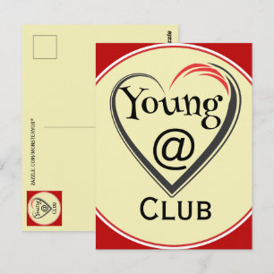Young at Heart Club Postkort Vykort
