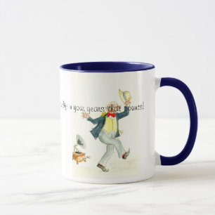 "Young at Heart" Kaffe Mugg med citat