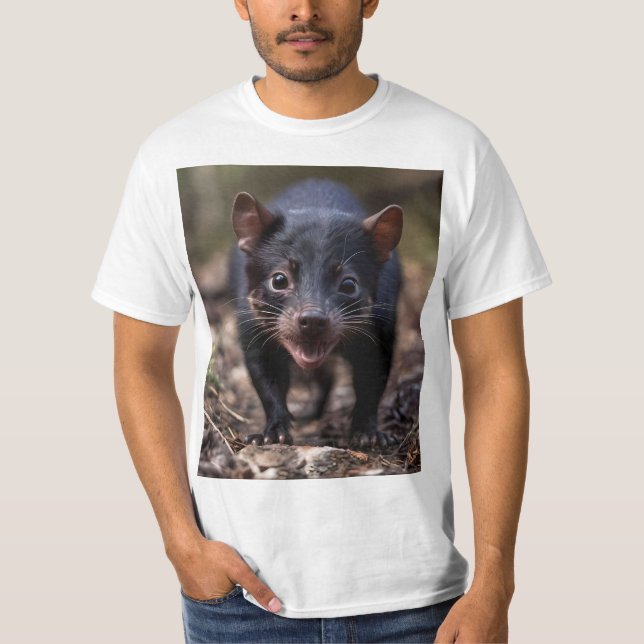 Young Australian Tasmanian Djävulen, T Shirt (Framsida)