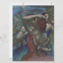 Young Ballet Dancers (Ballerinas) (av Edgar Degas) Kort