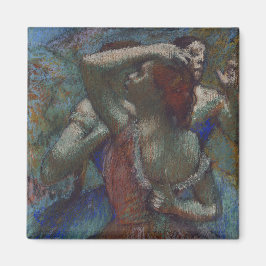 Young Ballet Dancers (Ballerinas) (av Edgar Degas) Magnet