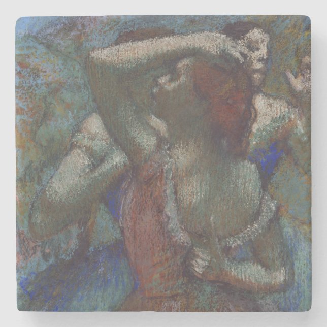 Young Ballet Dancers (Ballerinas) (av Edgar Degas) Stenunderlägg (Framsidan)