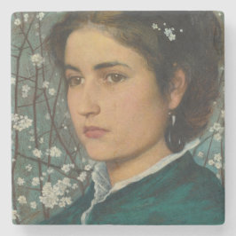 Young Beauty (Elegant Woman) (Female Porträtt) Stenunderlägg