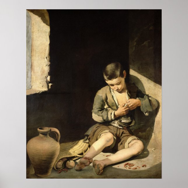 Young Beggar, 1650 Poster (Framsidan)