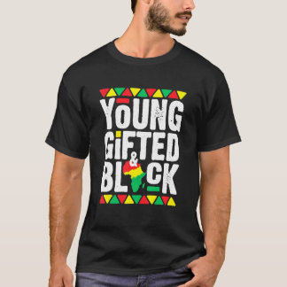 Young Black Dashiki African Pride History Month Mo T Shirt