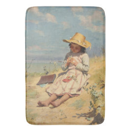 Young Botanist (av Paul Peel) Badrumsmatta