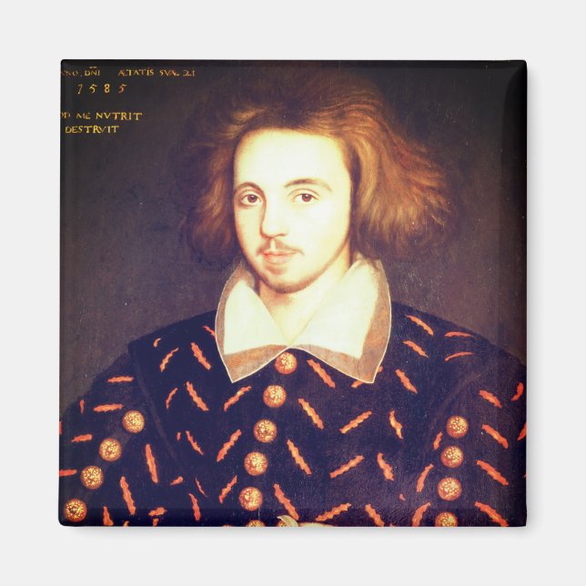 Young Christopher Marlowe Magnet (Framsidan)