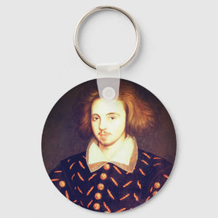 Young Christopher Marlowe Nyckelring