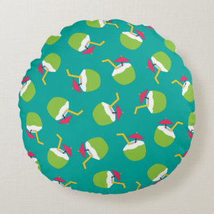 Young Coconut Drink Rund Kudde