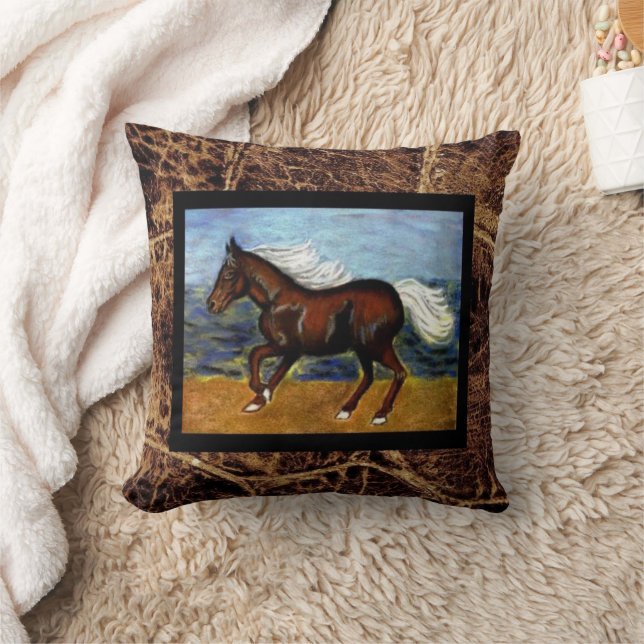 Young Colt Pillow -Design 3 Kudde (Filt)