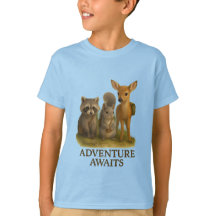 Young Critters Klubb Tee #1 - "Äventyr Awaits"