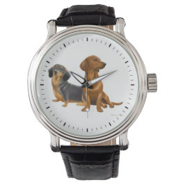 Young Dachshund Hundar Watch Armbandsur